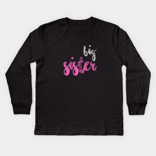 Big Sister Kids Long Sleeve T-Shirt